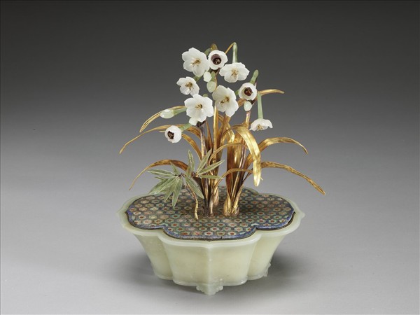 金葉玉卉水仙盆景