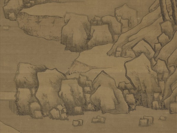 明文徵明雪歸圖　軸