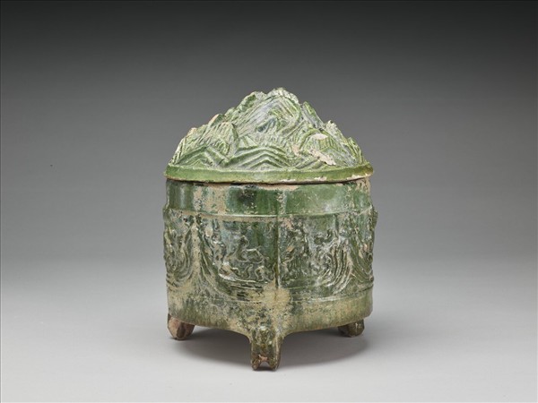 綠釉博山爐