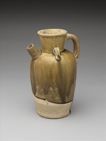 越南十五世紀後半至十六世紀初青花五彩猴跪像- 故宮