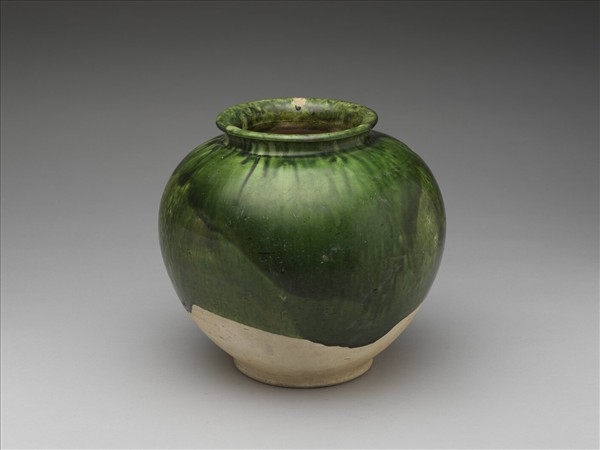 綠釉陶罐