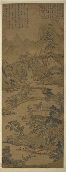 明關思曲礀清音　軸