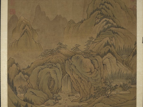 明關思曲礀清音　軸