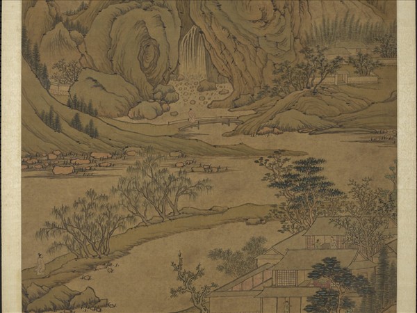 明關思曲礀清音　軸