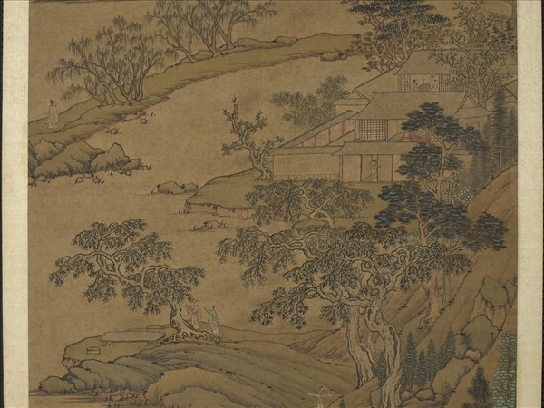 明關思曲礀清音　軸