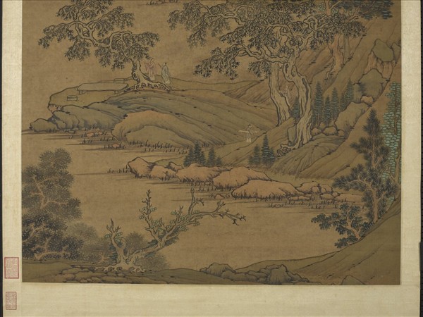 明關思曲礀清音　軸