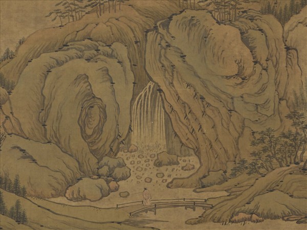 明關思曲礀清音　軸