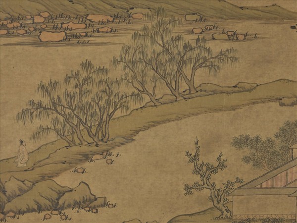 明關思曲礀清音　軸