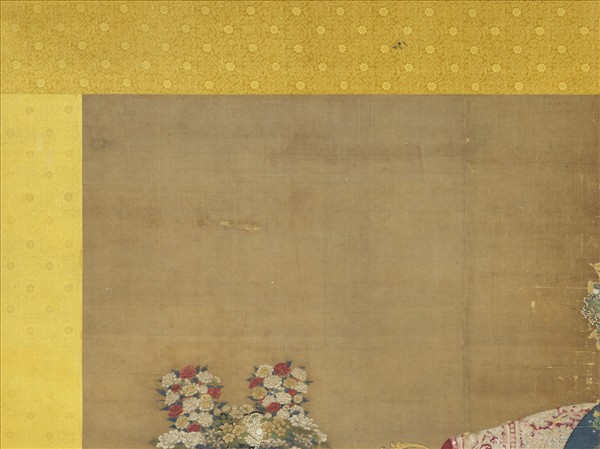 宋仁宗后坐像　軸