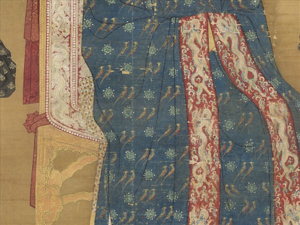 宋仁宗后坐像　軸