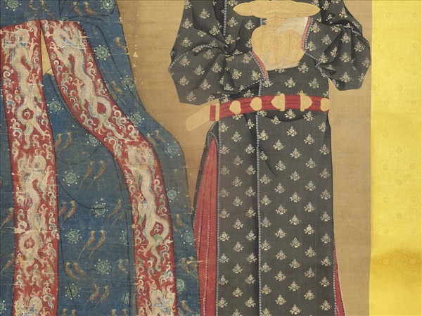 宋仁宗后坐像　軸