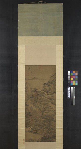 明關思倣王蒙筆意　軸