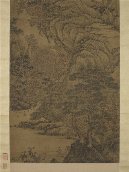 明關思倣王蒙筆意　軸