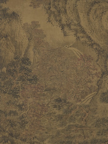 明關思倣王蒙筆意　軸