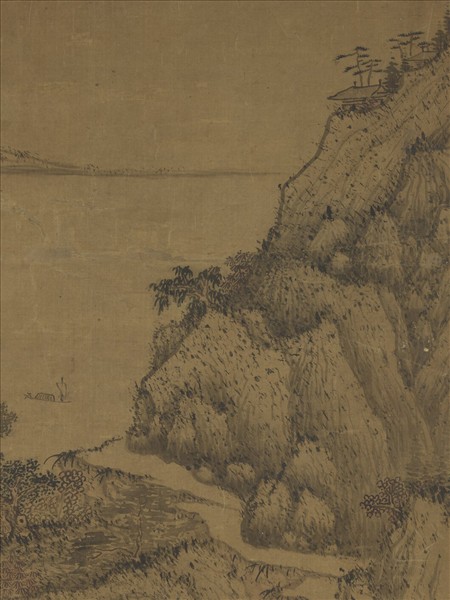 明關思倣王蒙筆意　軸