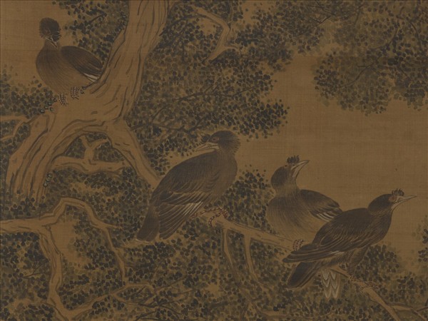 明周之冕畫衢歌介壽　軸