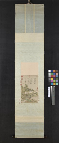 明顧懿德春綺圖　軸