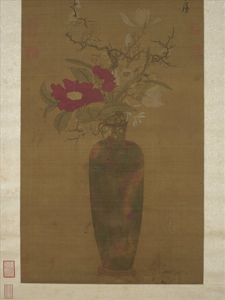 明陳洪綬歲朝圖　軸