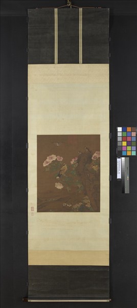 五代南唐徐熙蓉雀　軸