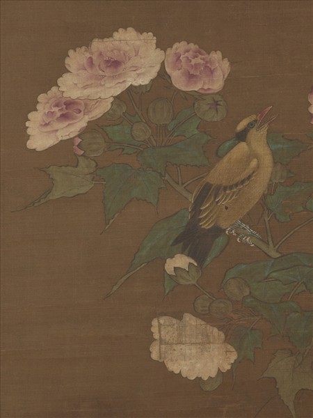 五代南唐徐熙蓉雀　軸