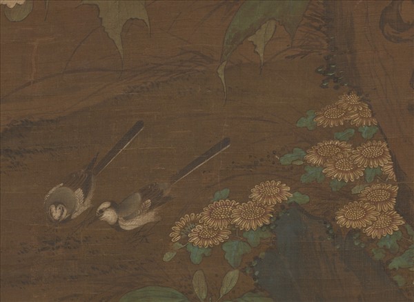 五代南唐徐熙蓉雀　軸