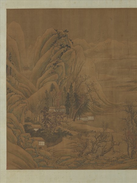 宋郭忠恕山水圖　軸