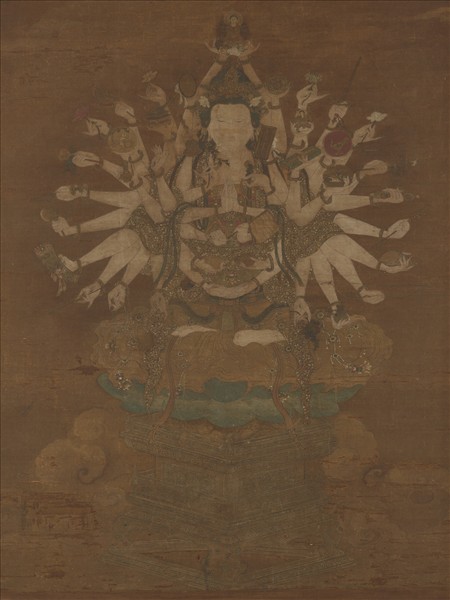 宋高文進寶相觀音　軸