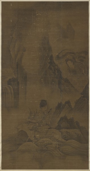 宋李公麟毛女圖　軸