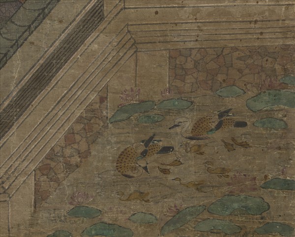 宋劉松年琴書樂志圖　軸