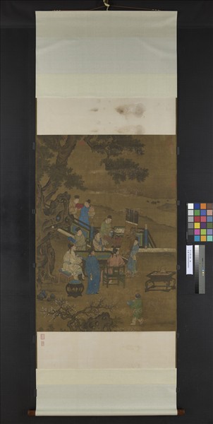 宋人博古圖　軸
