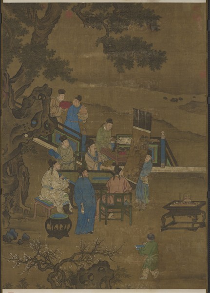 宋人博古圖　軸