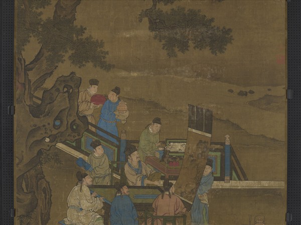 宋人博古圖　軸
