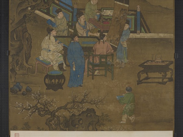 宋人博古圖　軸