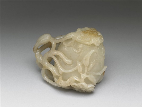 玉鏤花蟠螭水盛