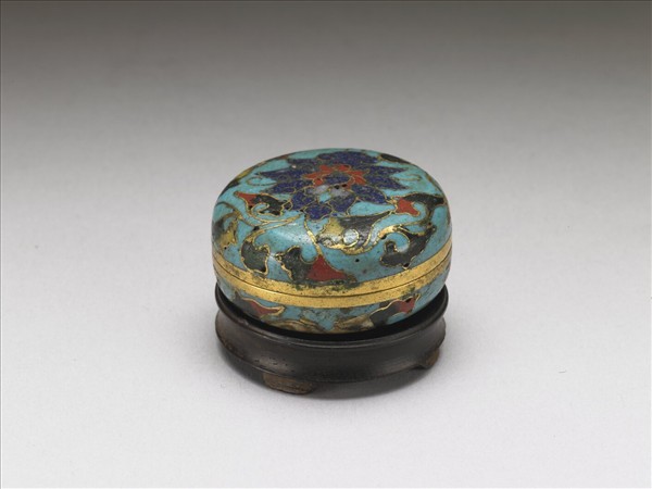 銅胎掐絲琺瑯盒- 故宮