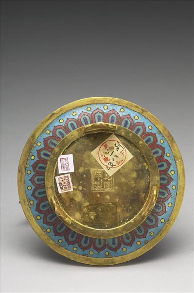 掐絲琺瑯海宴河清燈