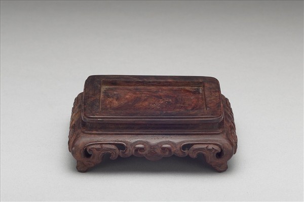 紫檀長方形木座