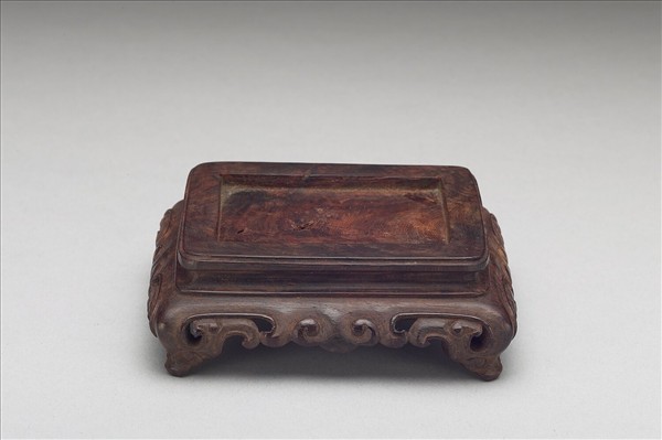 紫檀長方形木座