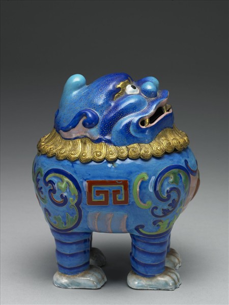 銅胎畫琺瑯甪端