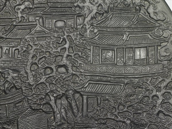 歙石蓬島仙壺硯