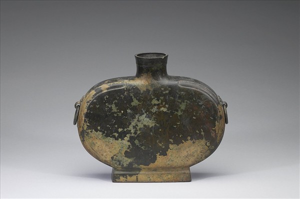 獸環扁壺