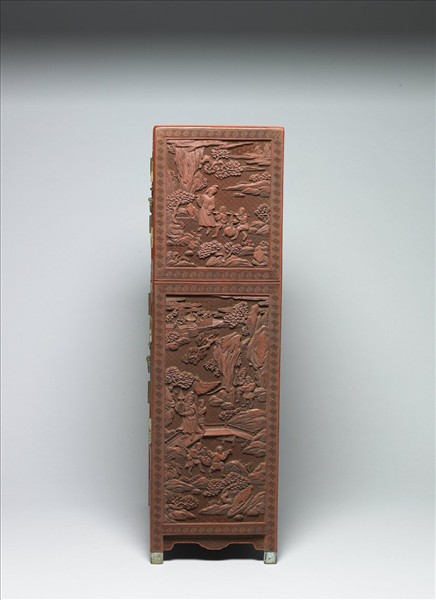 剔紅職貢圖小櫃