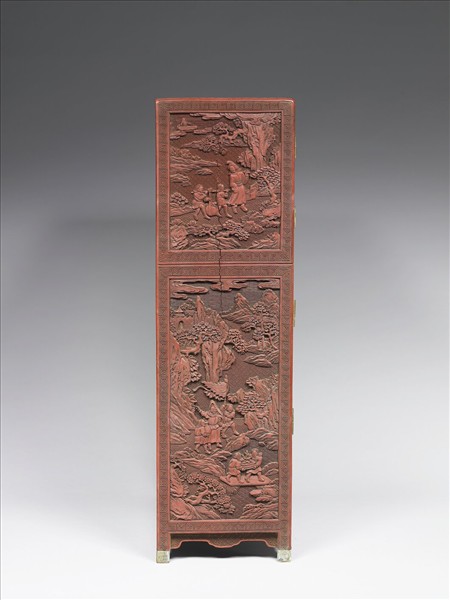 剔紅職貢圖小櫃