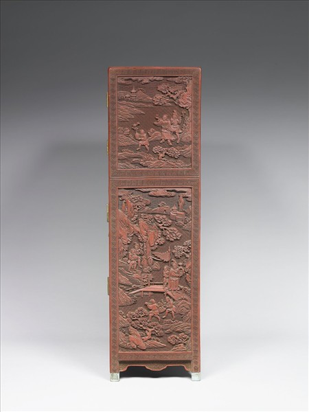 剔紅職貢圖小櫃