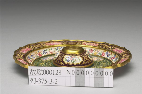 金胎琺瑯盤