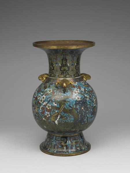 掐絲琺瑯三羊尊