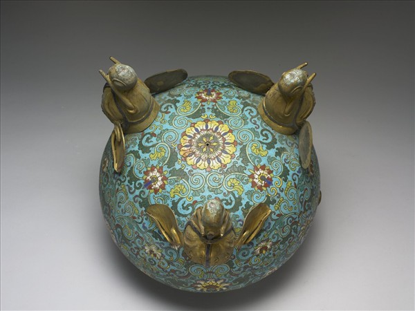 掐絲琺瑯鼎式爐