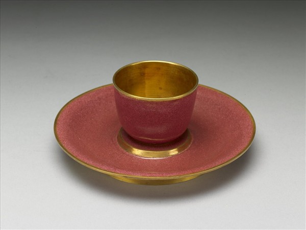 金胎畫琺瑯圓杯