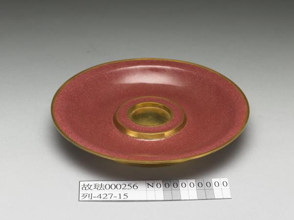 金胎畫琺瑯圓盤