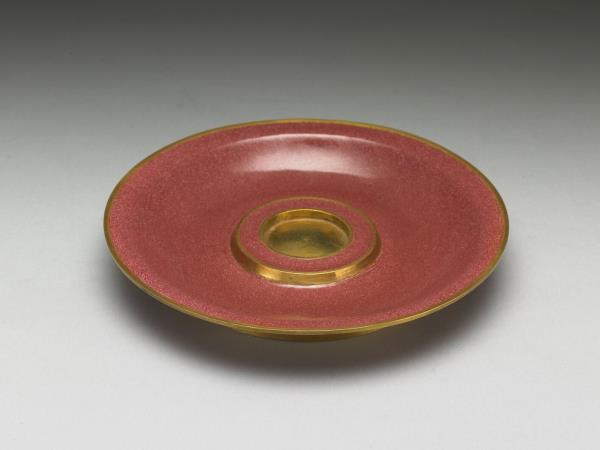 金胎畫琺瑯圓盤